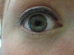 Eyeliner direkt efter